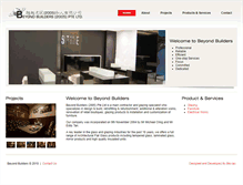 Tablet Screenshot of beyondbuilders.com.sg